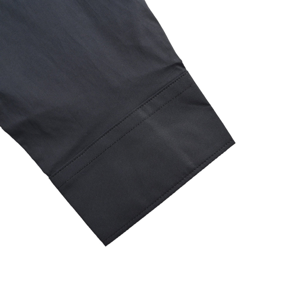 Louis Vuitton × Chrome Hearts Embroidered Logo Long-Sleeve Shirt — Black