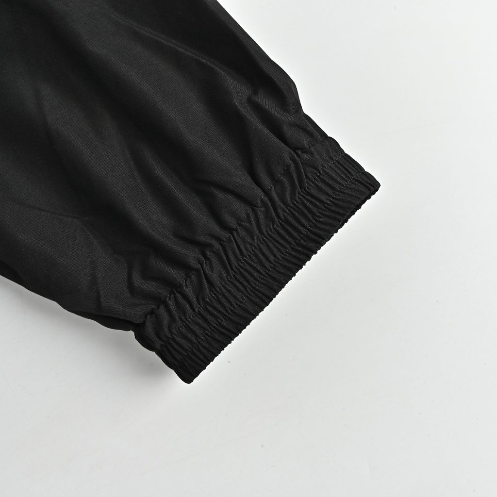 Balenciaga BLCG Crown Splice Track Jacket — Black
