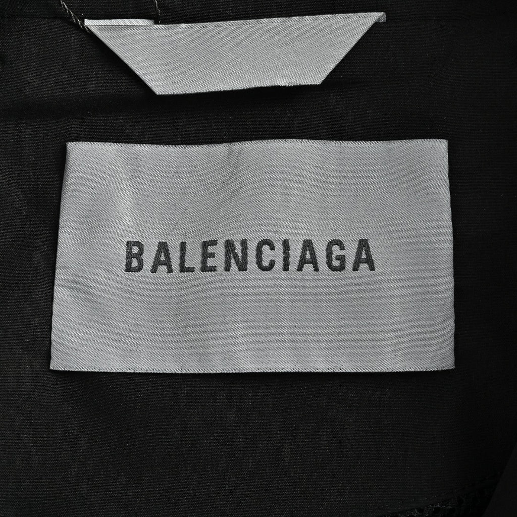 Balenciaga BLCG Crown Splice Track Jacket — Black
