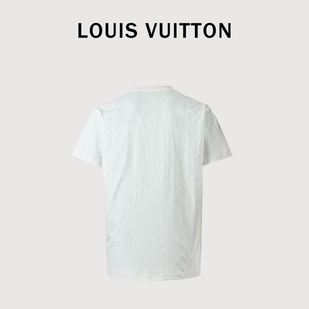 Louis Vuitton LV Glow-in-the-Dark Short-Sleeve T-Shirt — White