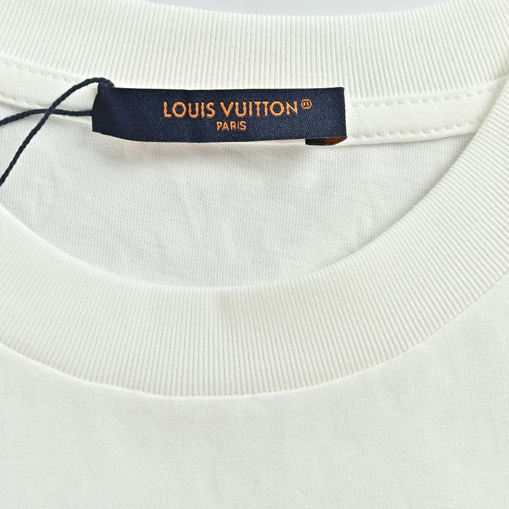 Louis Vuitton LV Glow-in-the-Dark Short-Sleeve T-Shirt — White