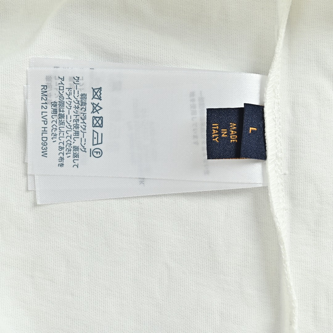 Louis Vuitton LV Glow-in-the-Dark Short-Sleeve T-Shirt — White