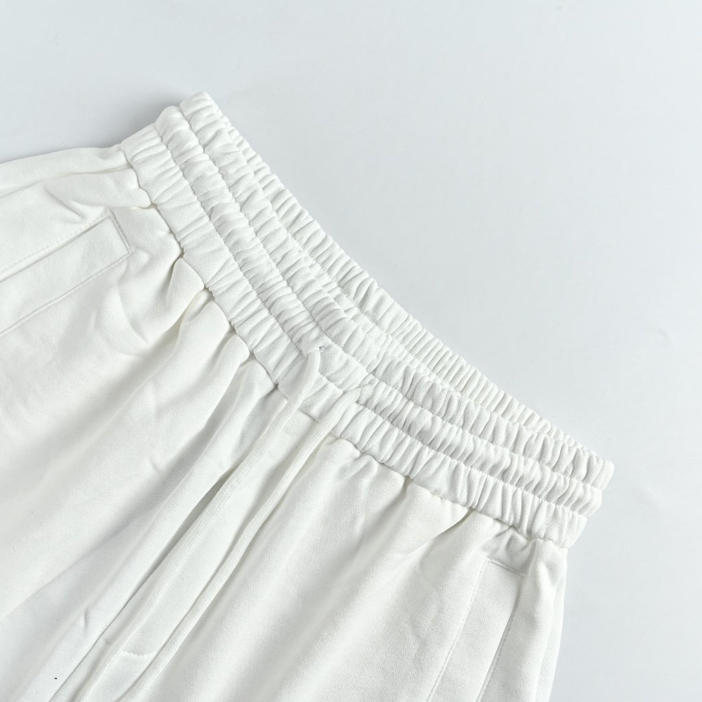 Dior 26SS Letter Jacquard Woven Tape Shorts - White