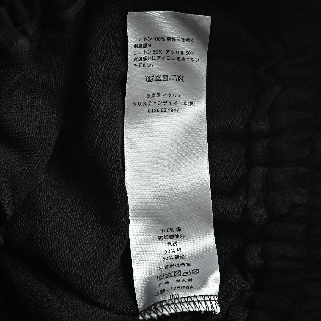 Dior 26SS Letter Jacquard Woven Tape Shorts - Black
