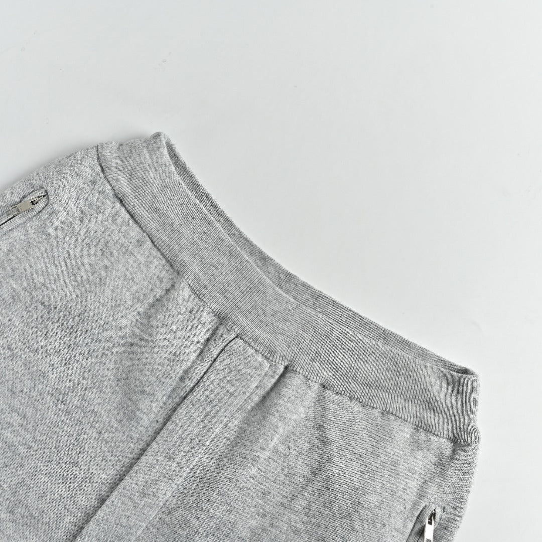 Dior CD Oblique Jacquard Lined Blended Sweatpants - Light Grey