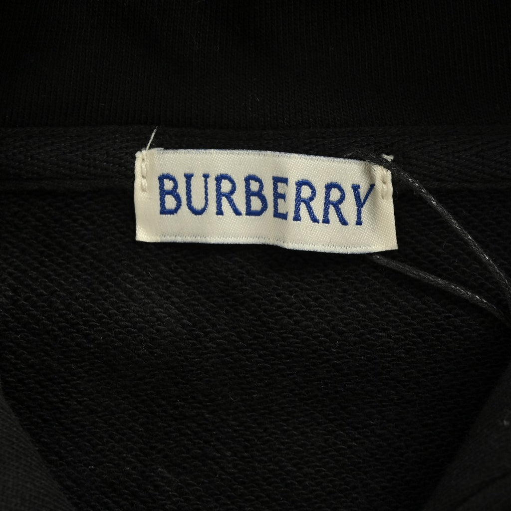 Burberry 25FW Equestrian Knight Embroidered Double-Zip Hoodie Set Jacket