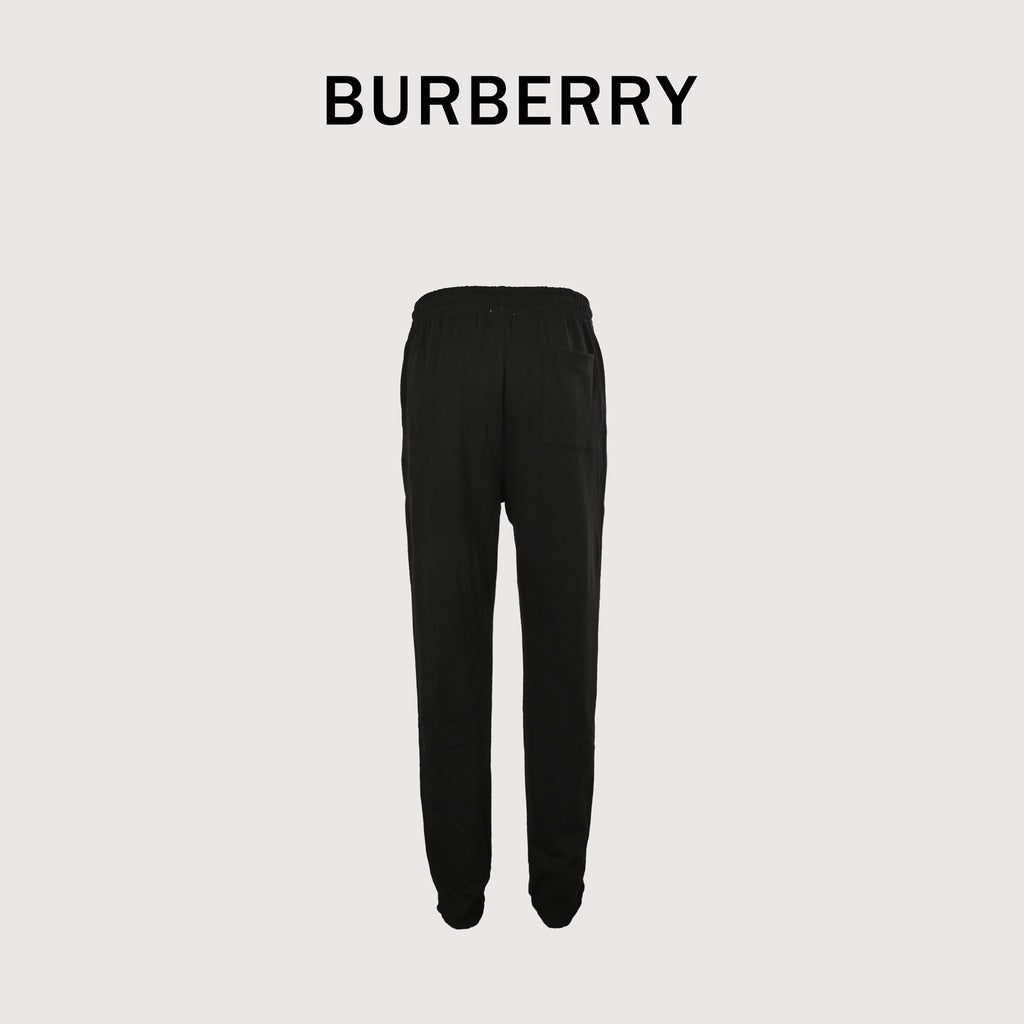 Burberry 25FW Equestrian Knight Cross-Stitch Embroidered Set Sweatpants