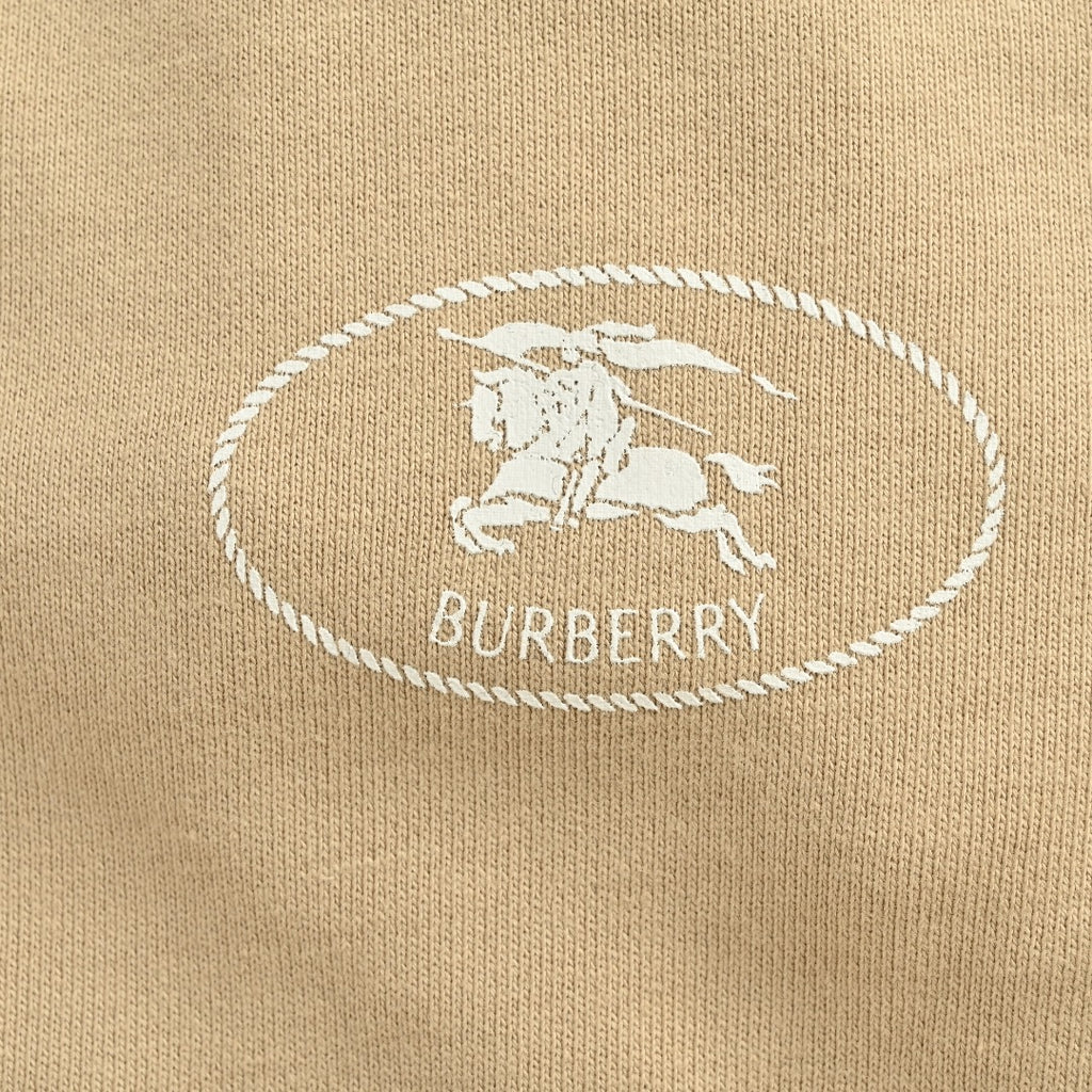Burberry 25FW Equestrian Knight Cross-Stitch Embroidered Set Sweatpants – Khaki