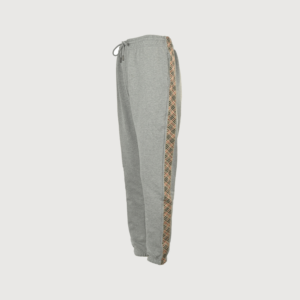 Burberry BBR Diamond Jacquard Tape Set Casual Sweatpants – Grey