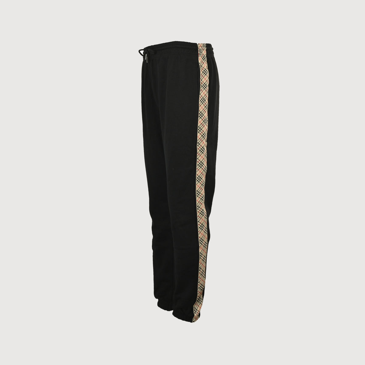 Burberry BBR Diamond Jacquard Tape Set Casual Sweatpants – Black
