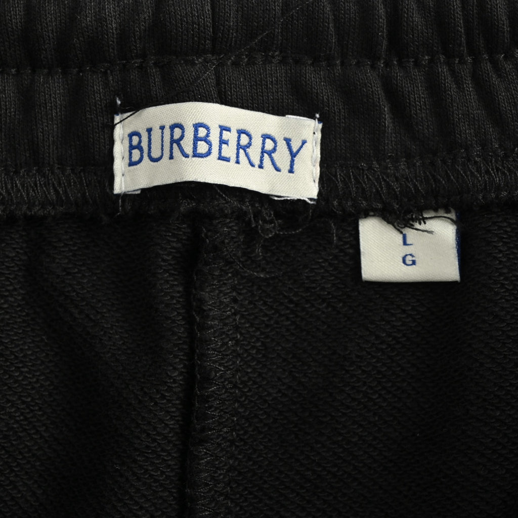 Burberry BBR Diamond Jacquard Tape Set Casual Sweatpants – Black