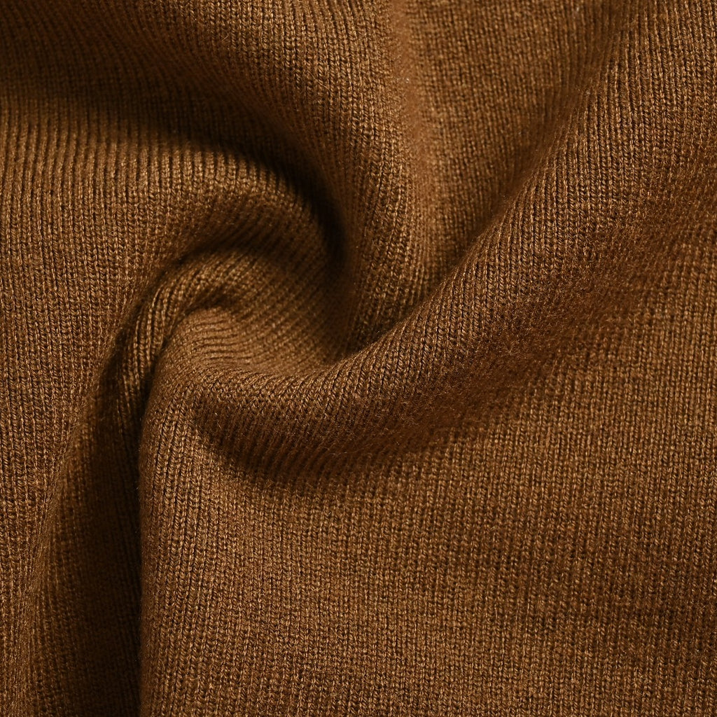 Burberry BBR Vintage Check Placket Wool Blend Cardigan – Camel
