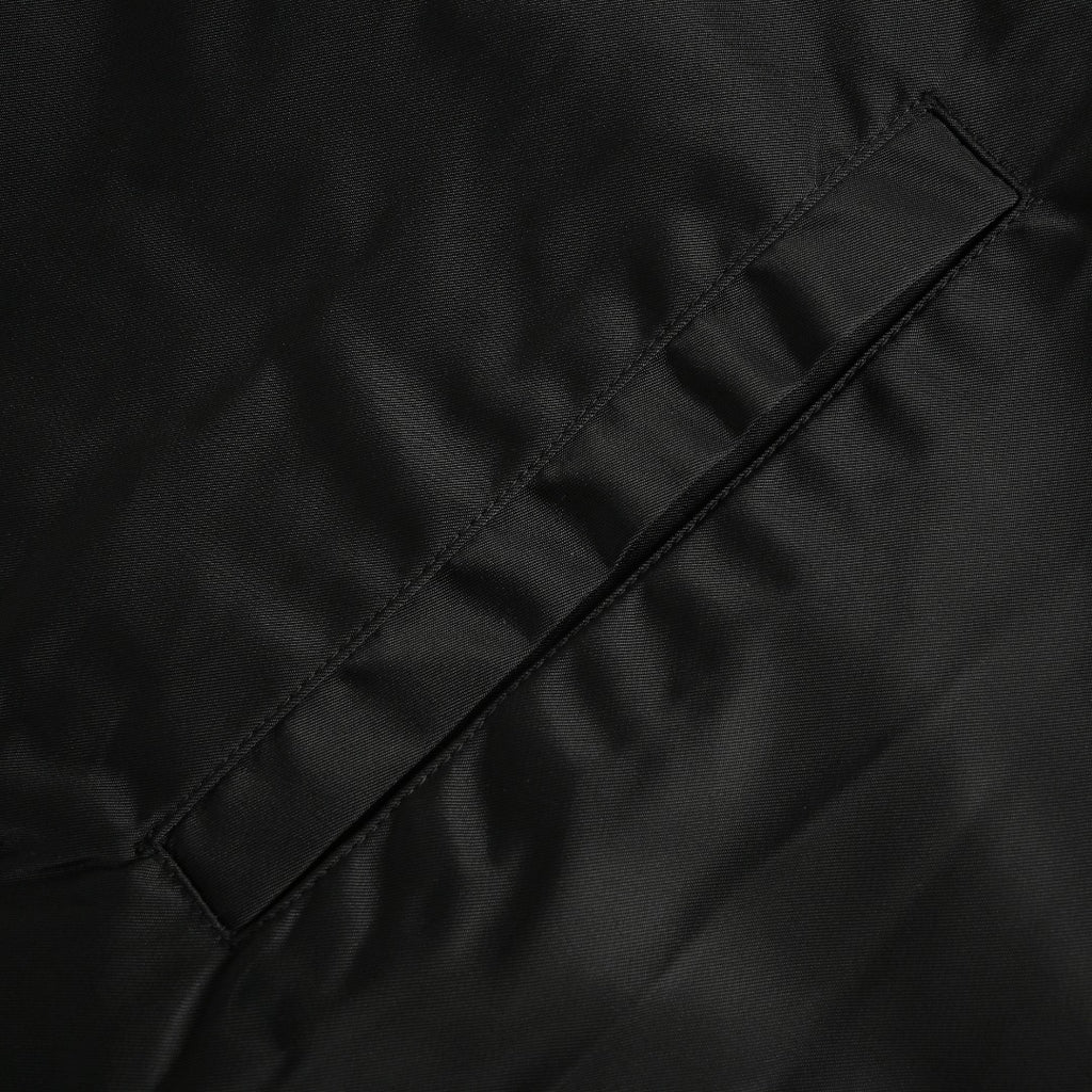 Prada Back Triangle Logo High-Neck Zip Jacket – Black