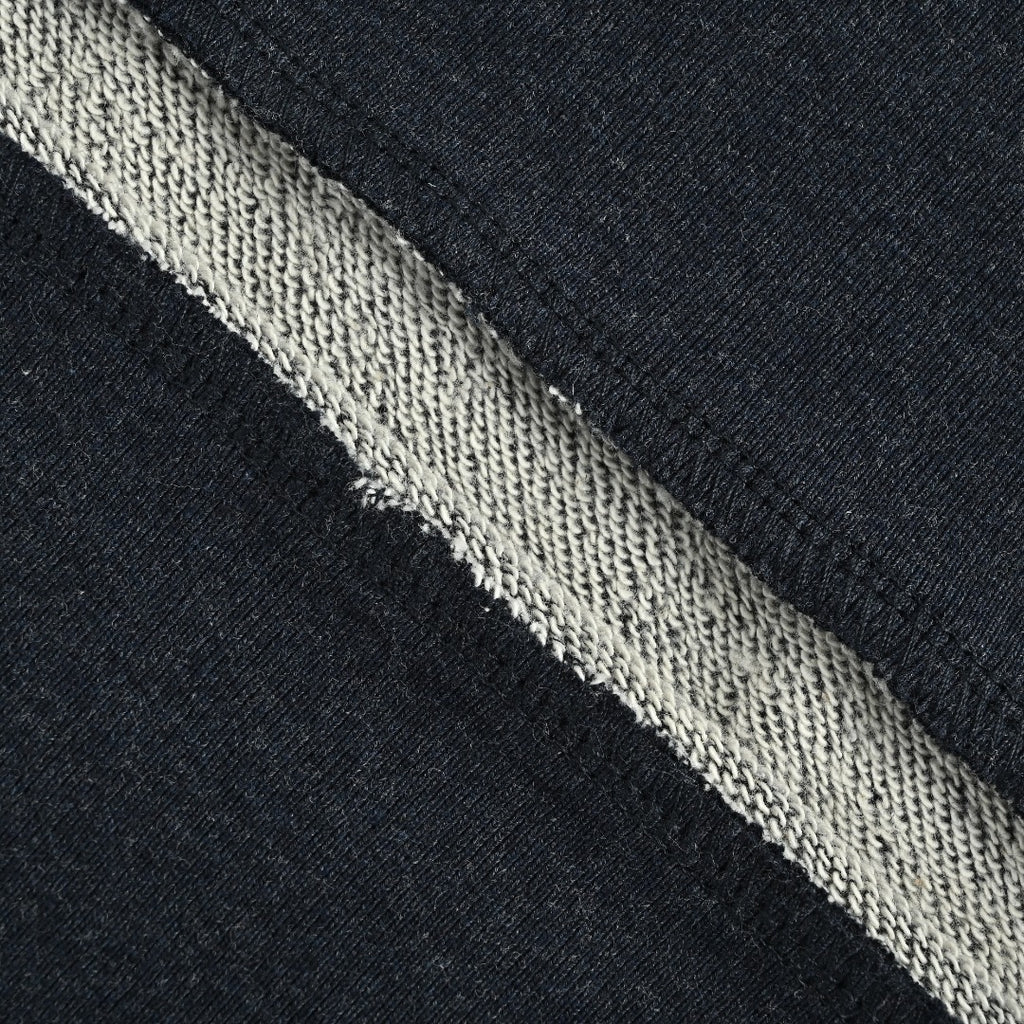 Prada PRD Small Logo Stripe-Trim Crewneck Sweatshirt – Black
