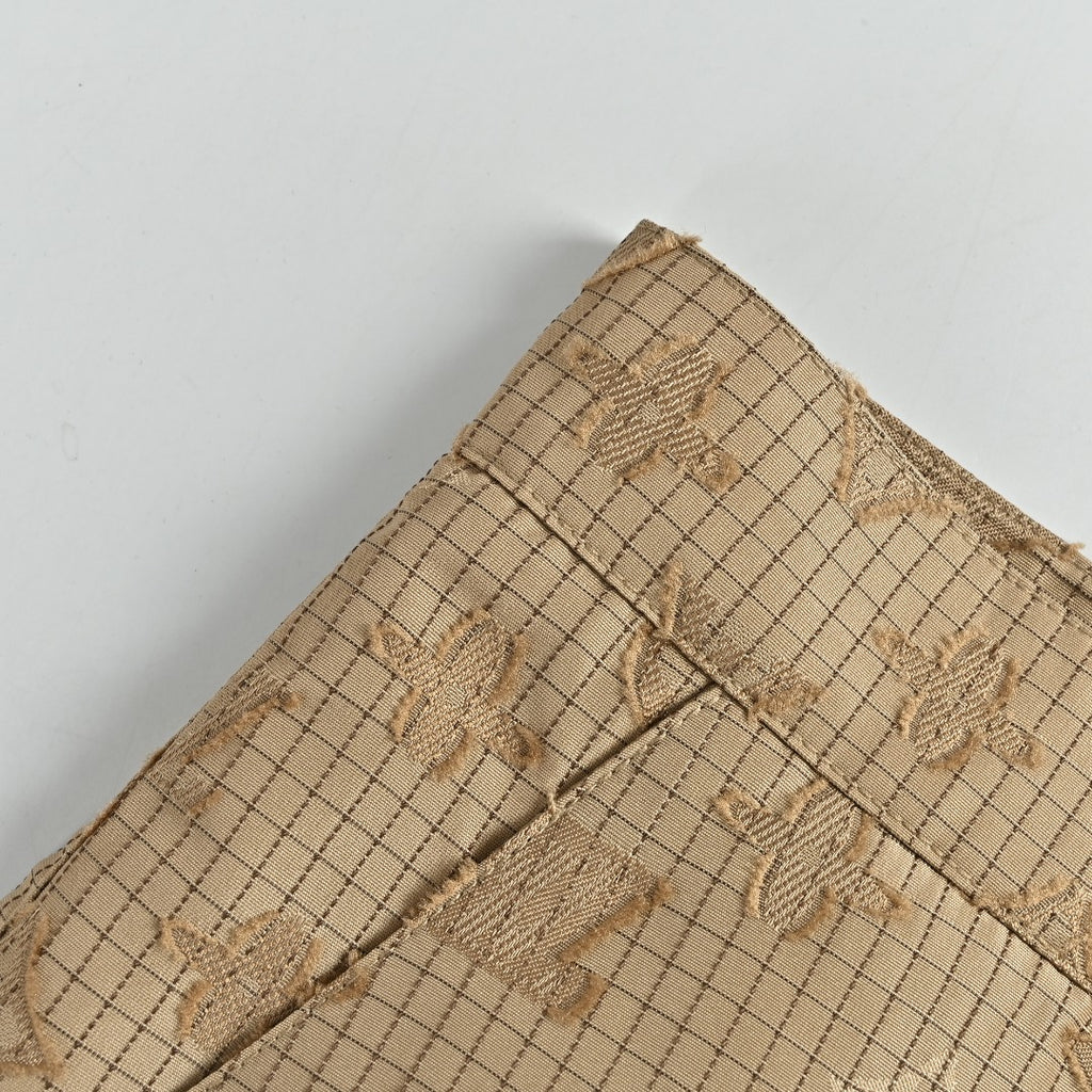 Louis Vuitton LV Monogram All-Over Print Ripstop Straight Trousers – Khaki