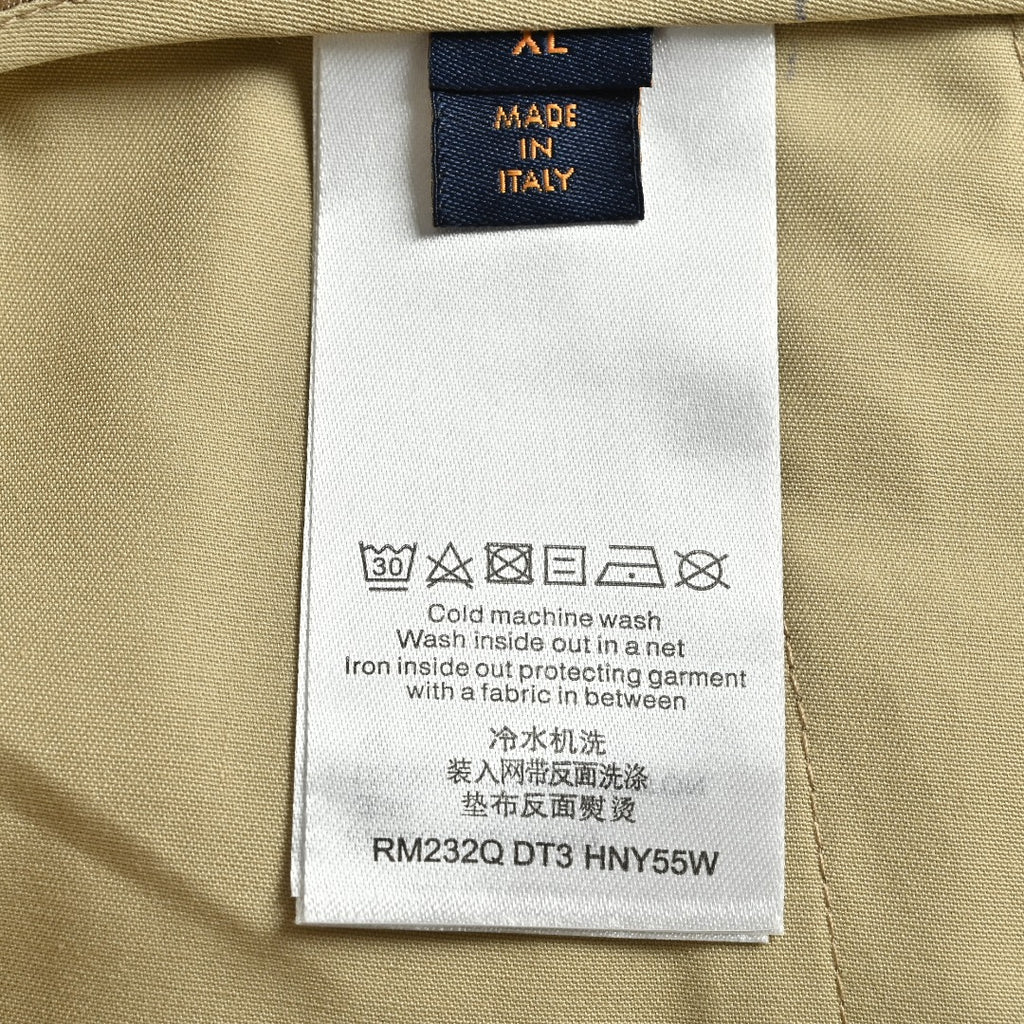 Louis Vuitton LV Monogram All-Over Print Ripstop Straight Trousers – Khaki