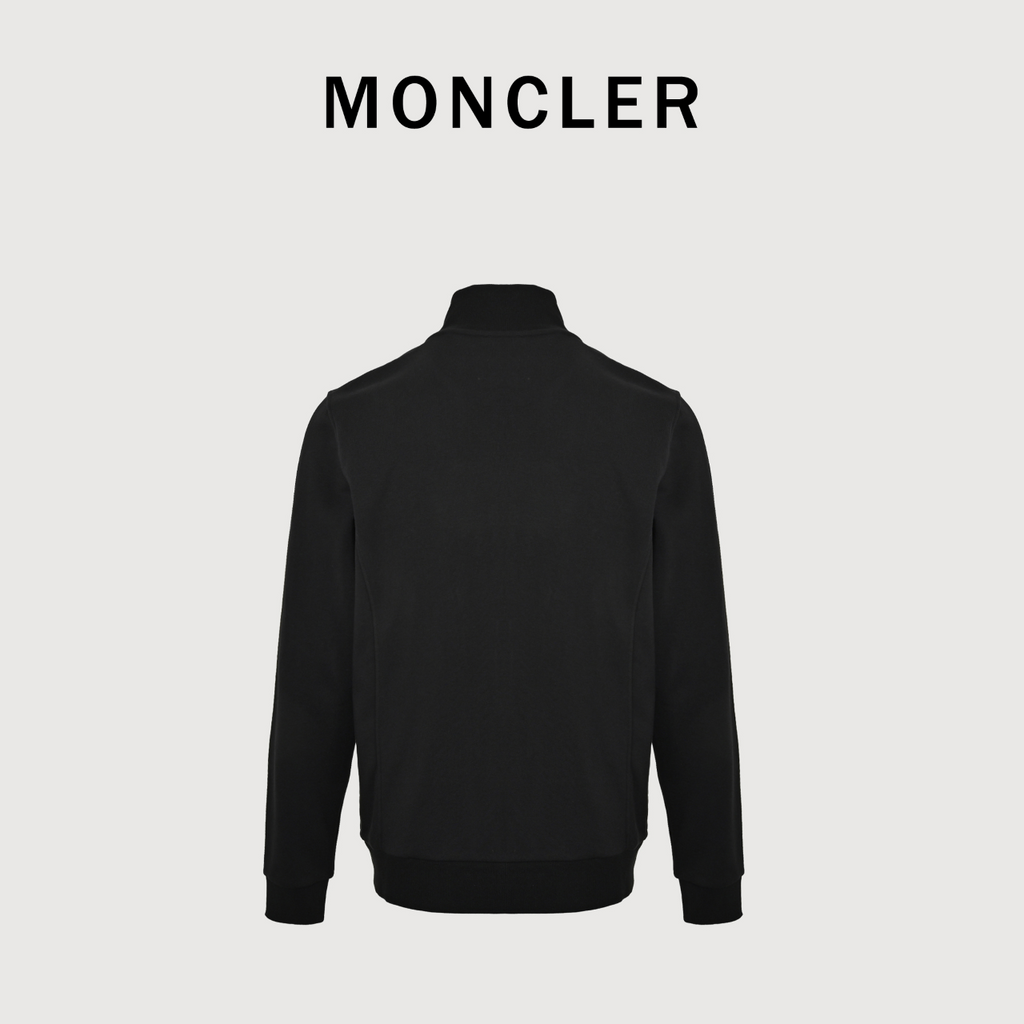 Moncler 26FW Classic Small Logo Full-Zip Jacket – Black