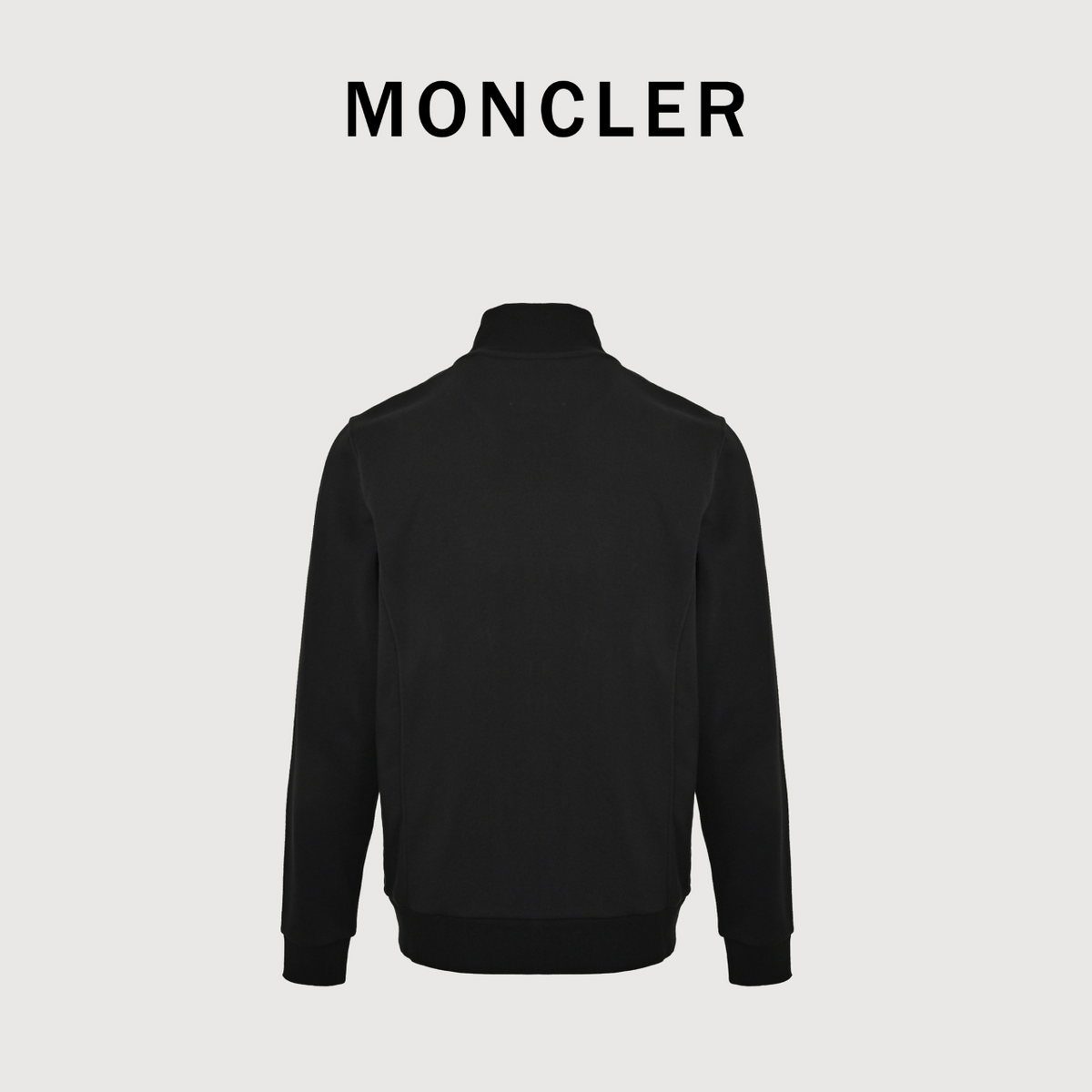 Moncler 26FW Classic Small Logo Full-Zip Jacket – Black