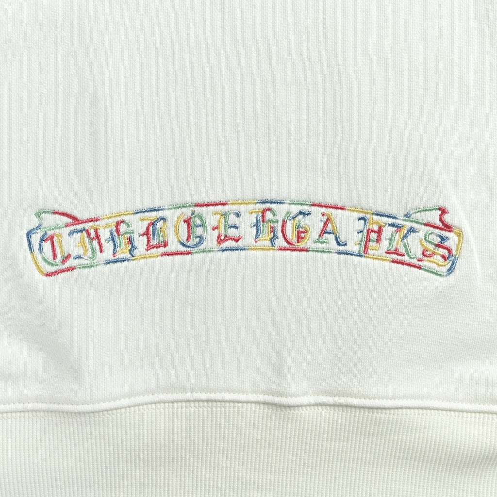 Chrome Hearts 26SS Sanskrit Script White Crewneck Sweatshirt