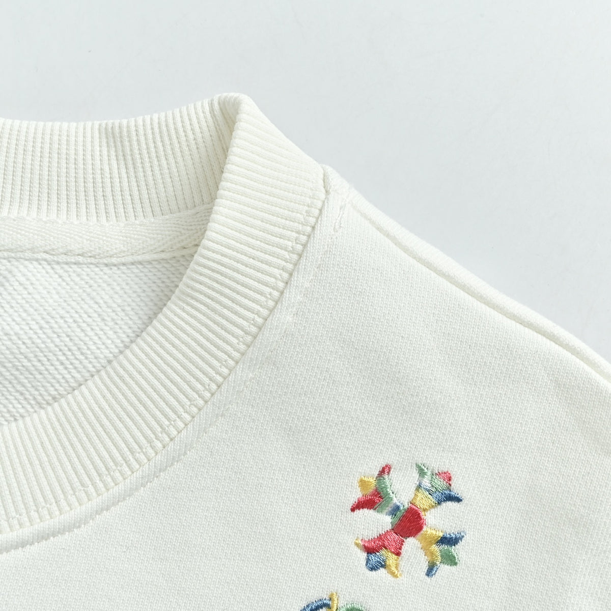 Chrome Hearts 26SS Sanskrit Script White Crewneck Sweatshirt