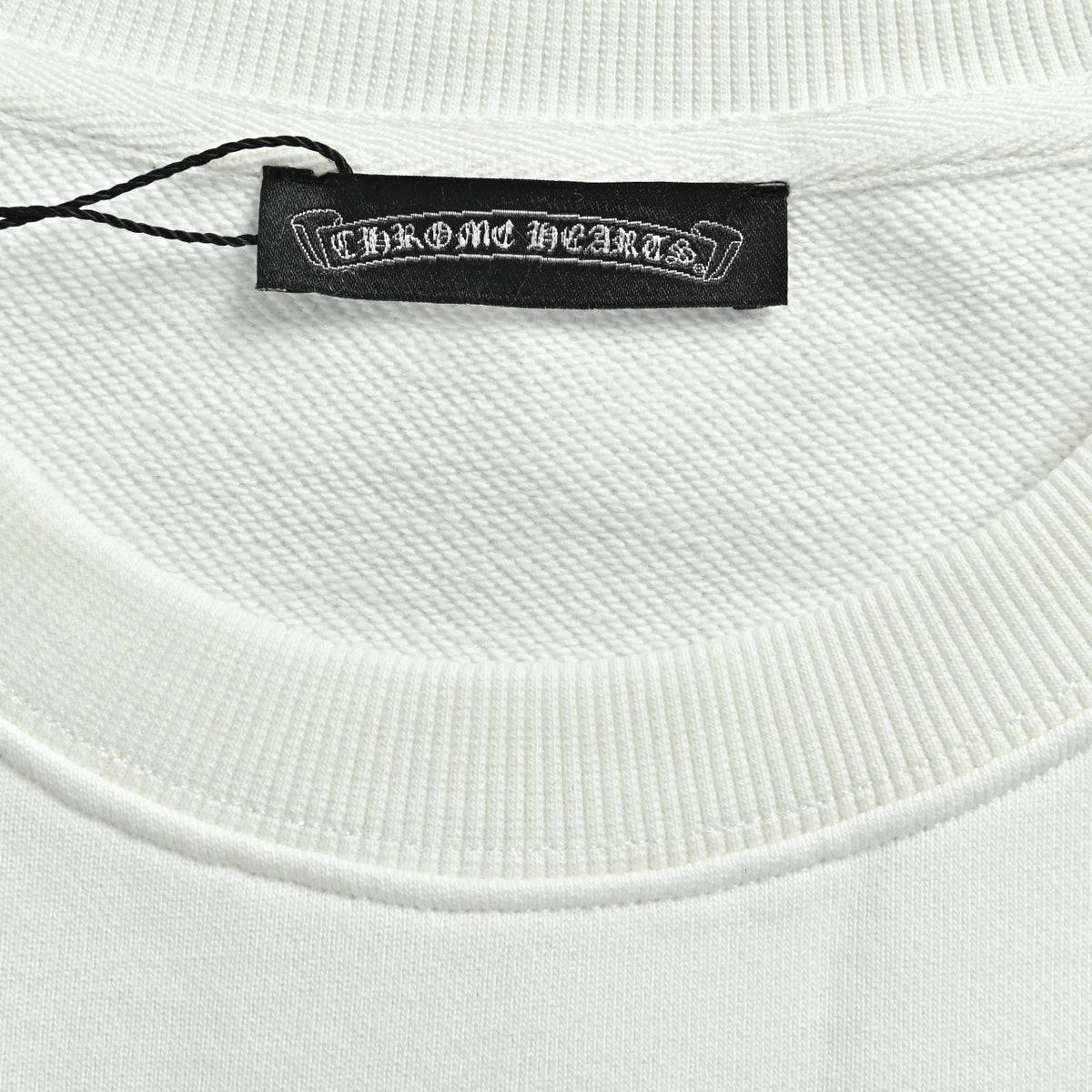 Chrome Hearts 26SS Sanskrit Script White Crewneck Sweatshirt
