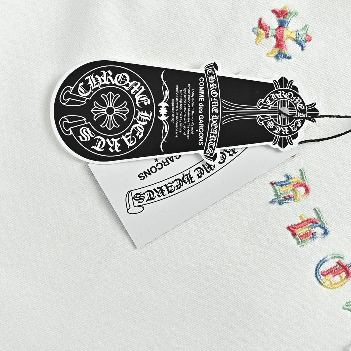 Chrome Hearts 26SS Sanskrit Script White Crewneck Sweatshirt