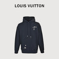 Louis Vuitton LV Sailboat Embroidered Hoodie – Navy