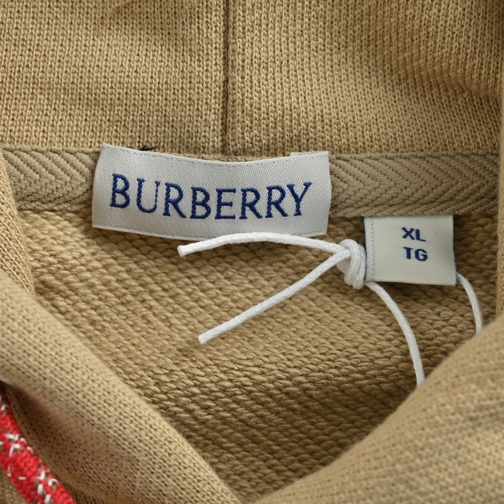Burberry BBR Lunar New Year Flocked Embroidered Warhorse Hoodie – Khaki
