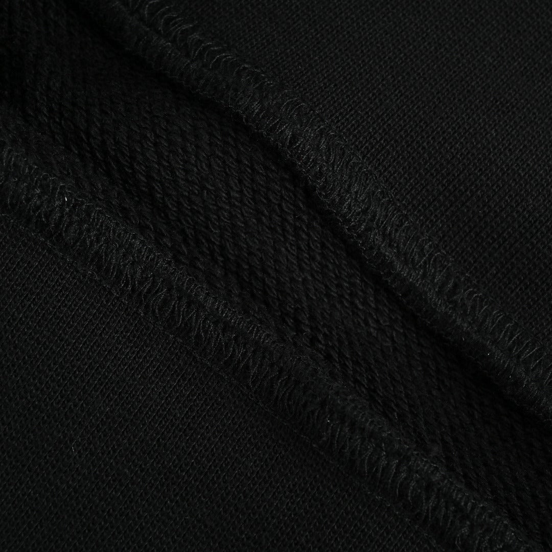 Burberry BBR Lunar New Year Flocked Embroidered Warhorse Hoodie – Black