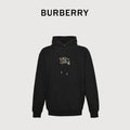 Burberry BBR Warhorse Embroidered Matching Set Hoodie – Black