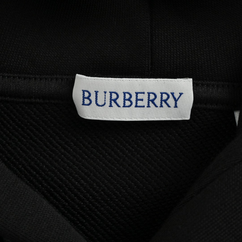 Burberry BBR Warhorse Embroidered Matching Set Hoodie – Black