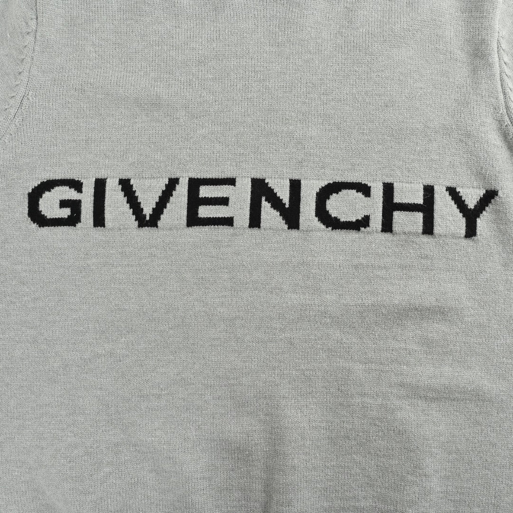 Givenchy x Disney Embroidered Character Jacquard Crewneck Sweater – Grey