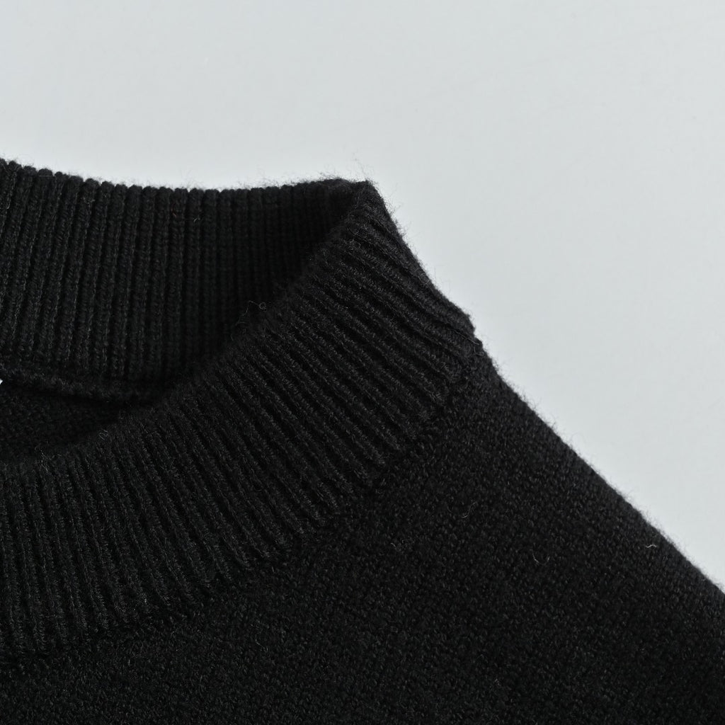 Givenchy 4G Logo Jacquard Crewneck Sweater – Black