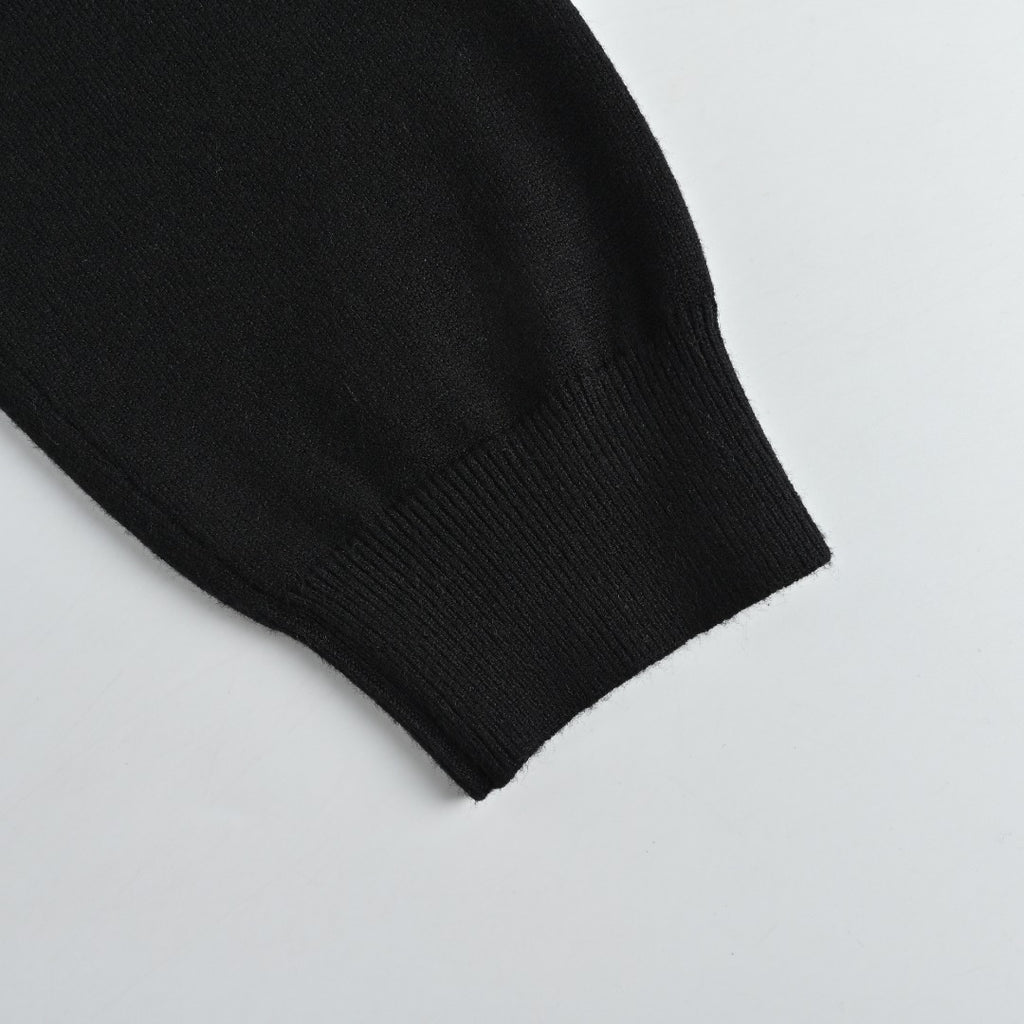 Givenchy 4G Logo Jacquard Crewneck Sweater – Black