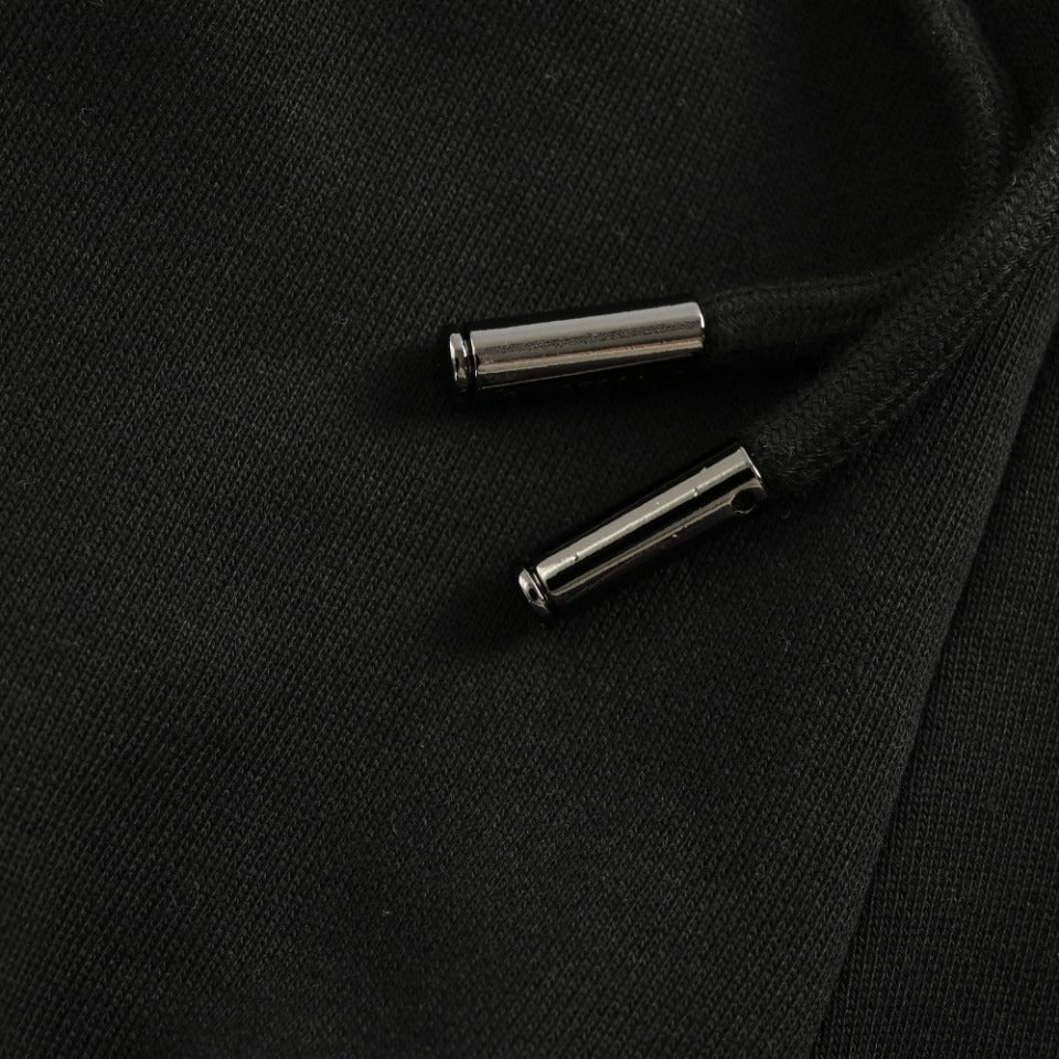 Burberry Side Vinyl Logo Check Jogger Sweatpants – Black