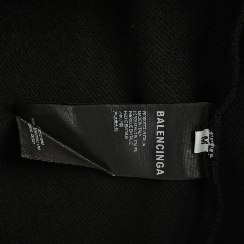 Balenciaga x Vogue Place Vendôme Digital Print Pullover Hoodie – Black