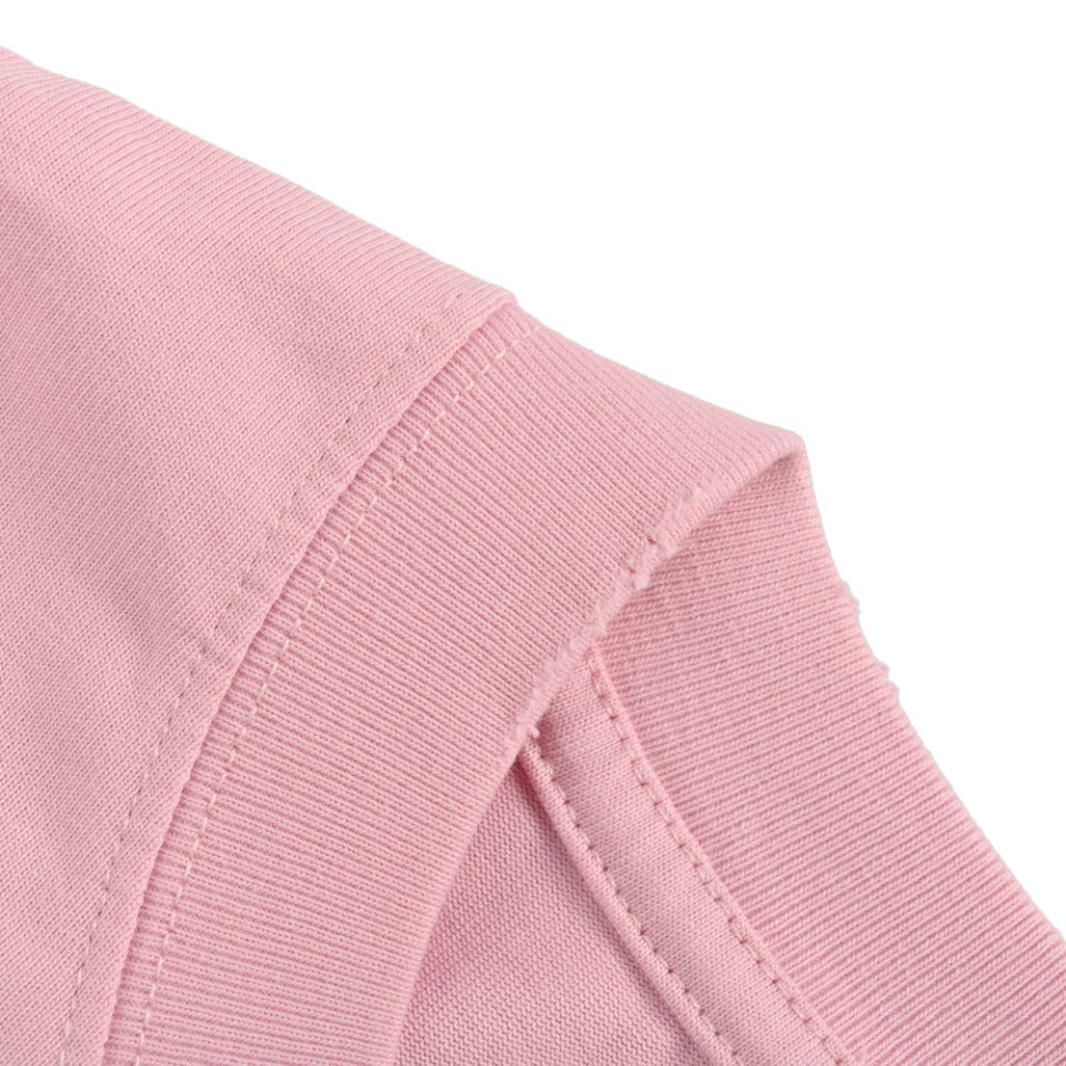 Balenciaga x Vogue Place Vendôme Digital Print Long Sleeve T-Shirt – Pink