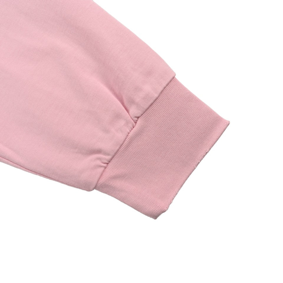 Balenciaga x Vogue Place Vendôme Digital Print Long Sleeve T-Shirt – Pink