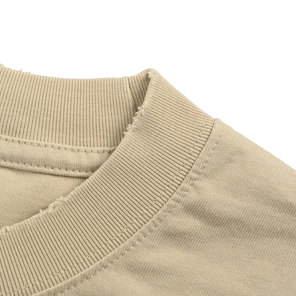 Balenciaga x Vogue Place Vendôme Digital Print Long Sleeve T-Shirt – Beige