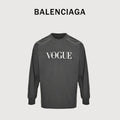 Balenciaga x Vogue Place Vendôme Digital Print Long Sleeve T-Shirt – Charcoal