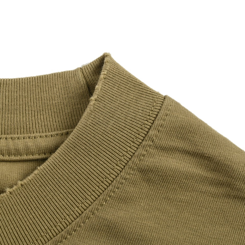 Balenciaga x Vogue Place Vendôme Digital Print Long Sleeve T-Shirt – Khaki