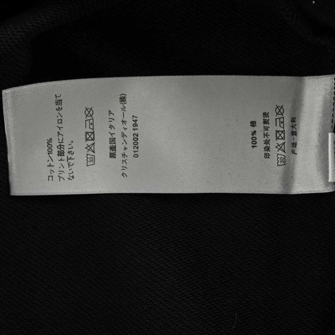 Dior 25FW Sleeve Logo Crewneck Sweatshirt – Black
