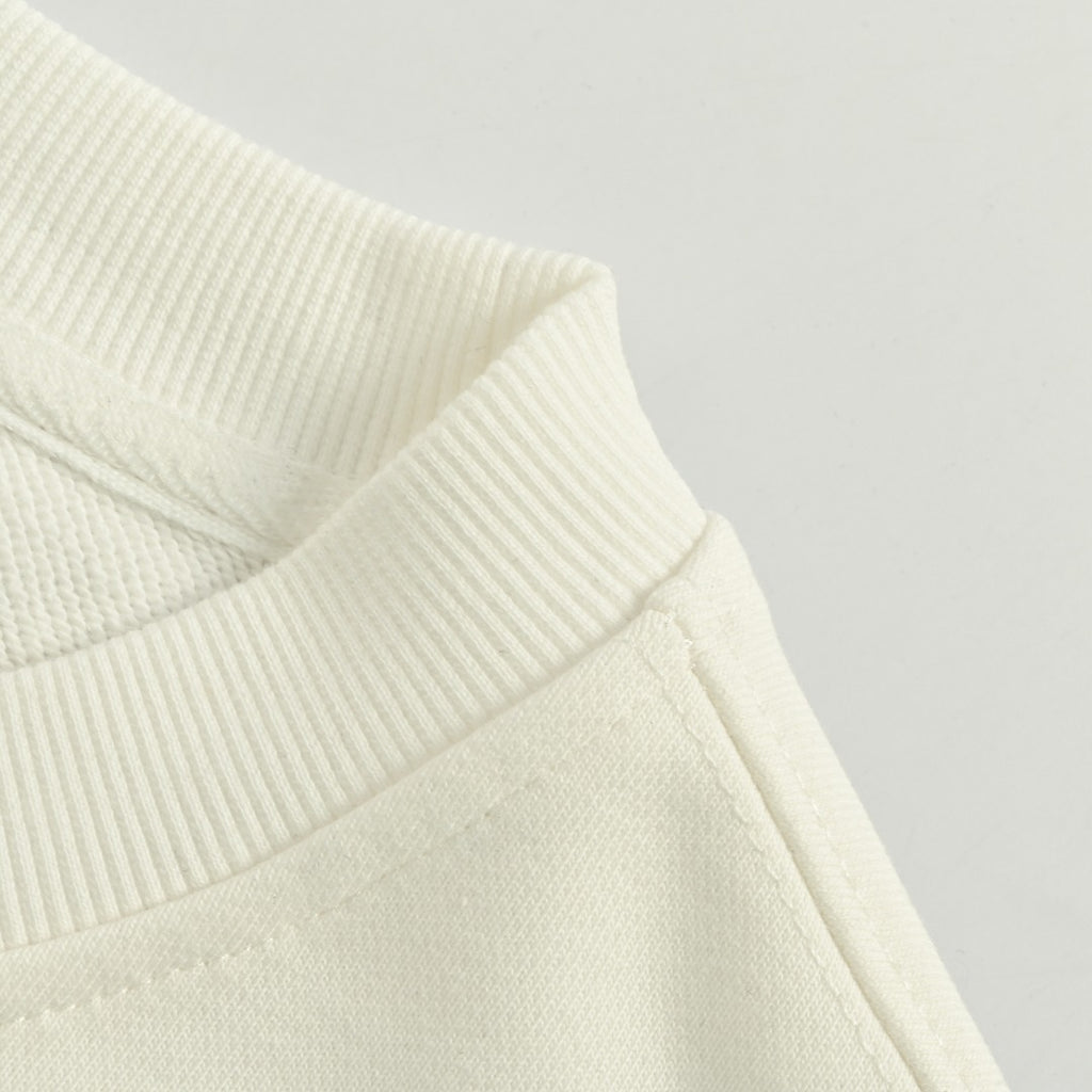 Dior 25FW Sleeve Logo Crewneck Sweatshirt – Cream