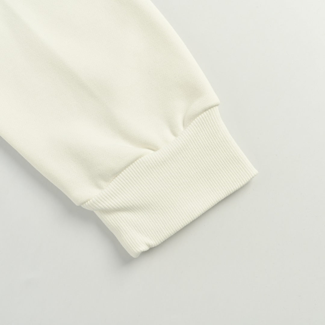 Dior 25FW Sleeve Logo Crewneck Sweatshirt – Cream