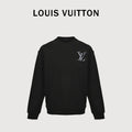 Louis Vuitton LV Small Logo Monogram Star Crewneck Sweatshirt – Black