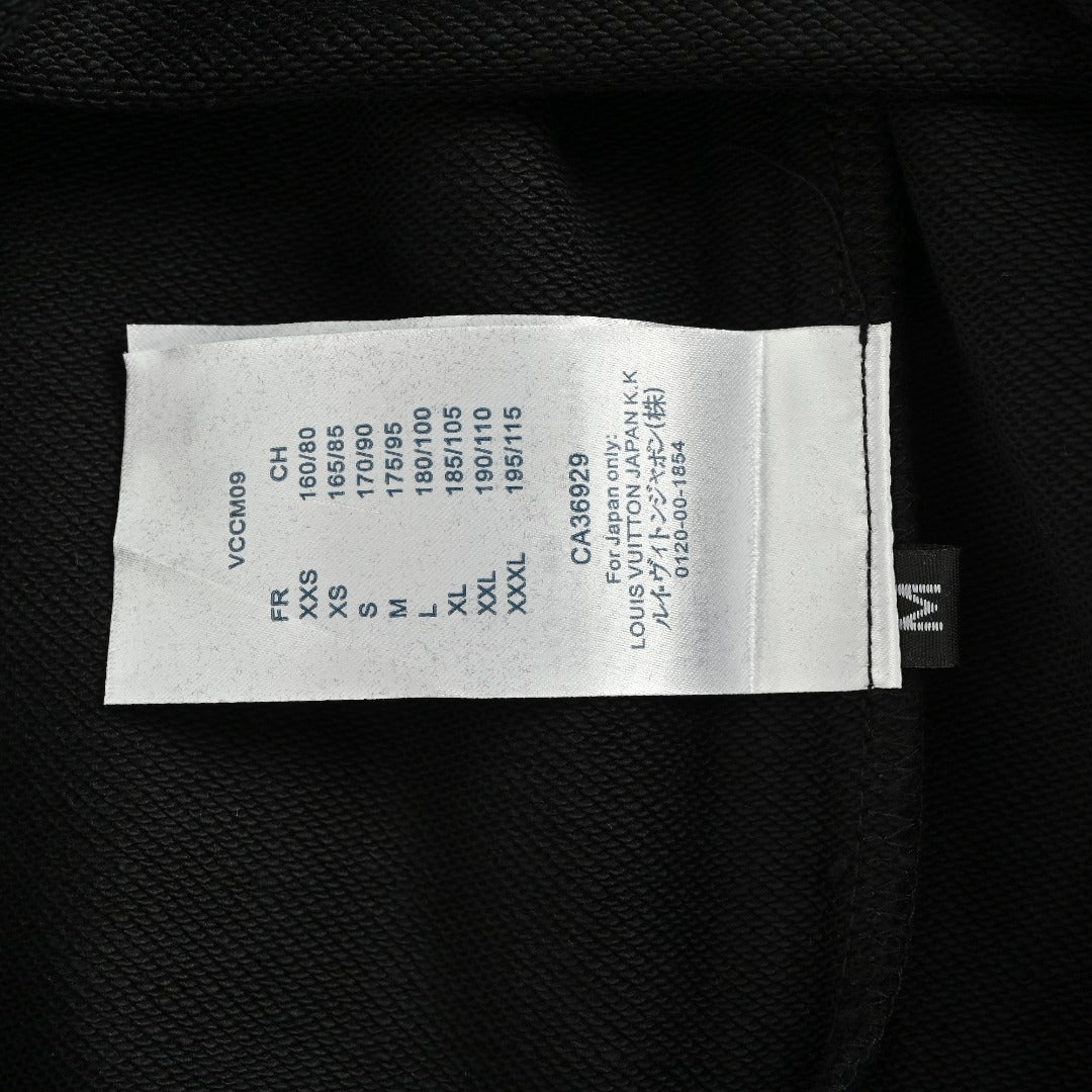 Louis Vuitton LV Small Logo Monogram Star Crewneck Sweatshirt – Black