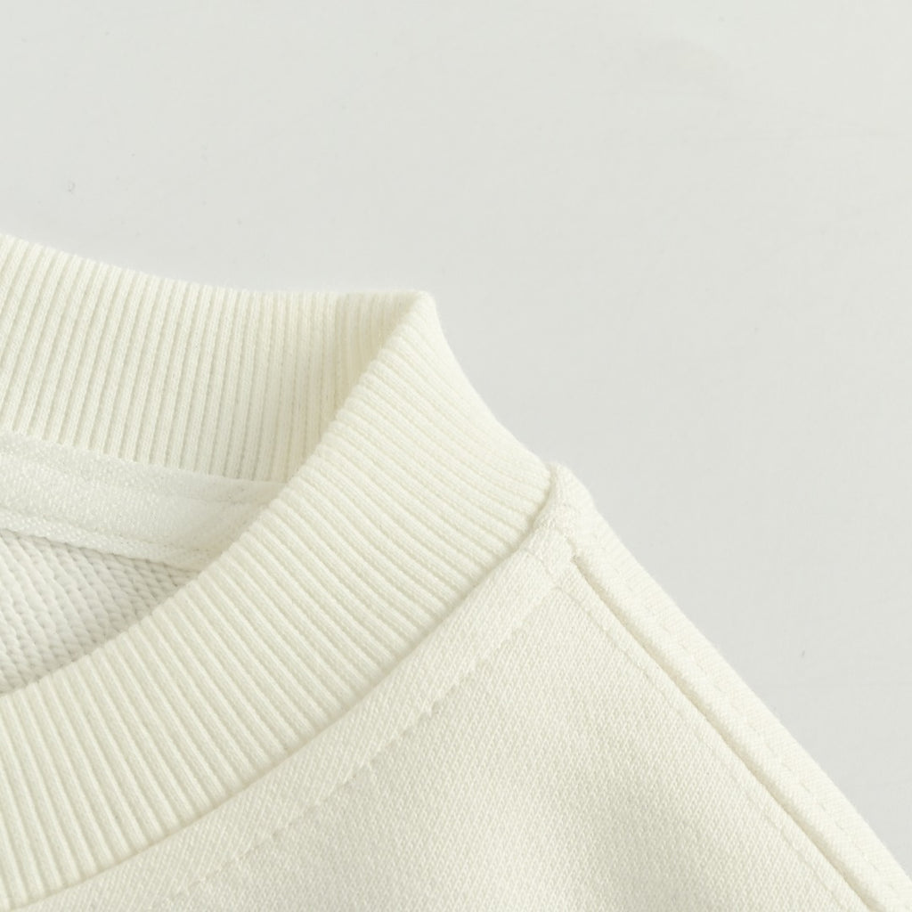 Louis Vuitton LV Small Logo Monogram Star Crewneck Sweatshirt – Cream