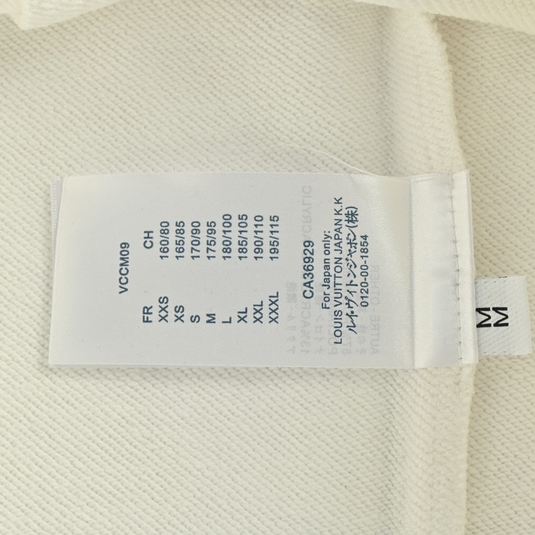Louis Vuitton LV Small Logo Monogram Star Crewneck Sweatshirt – Cream