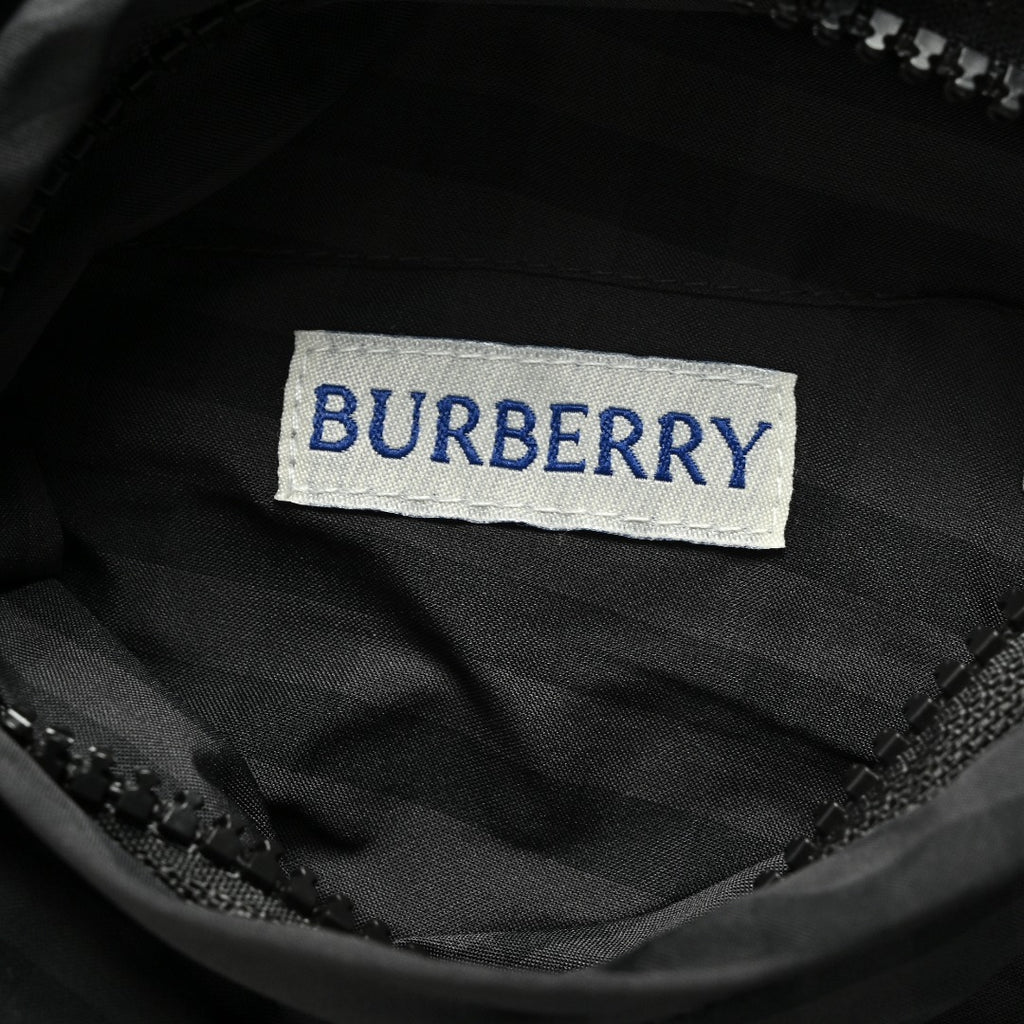 Burberry BBR Check Reversible Hooded Jacket – Black