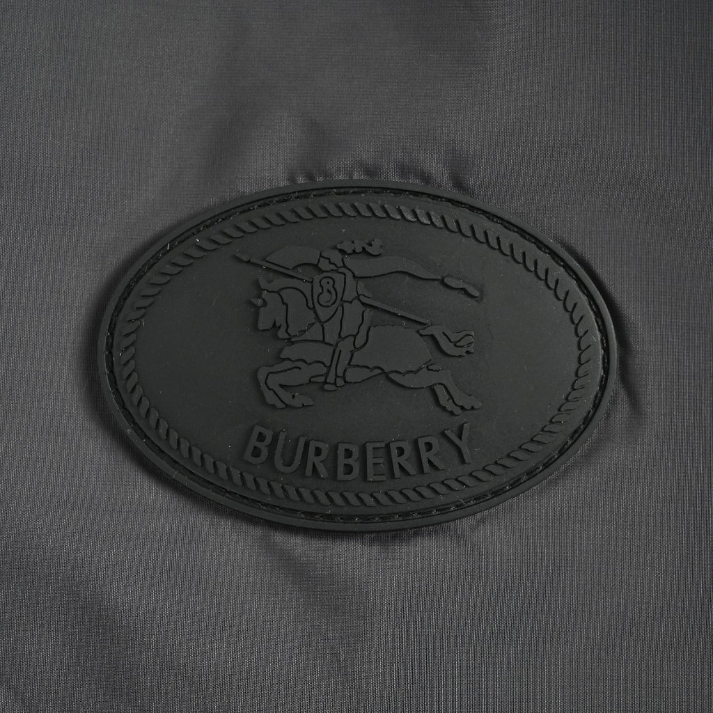 Burberry BBR Check Reversible Hooded Jacket – Black